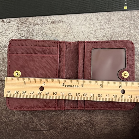 Fossil Sydney Bifold womens wallet - Gold leather - Picture 8 of 9